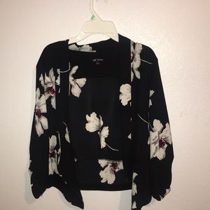 Floral blazer